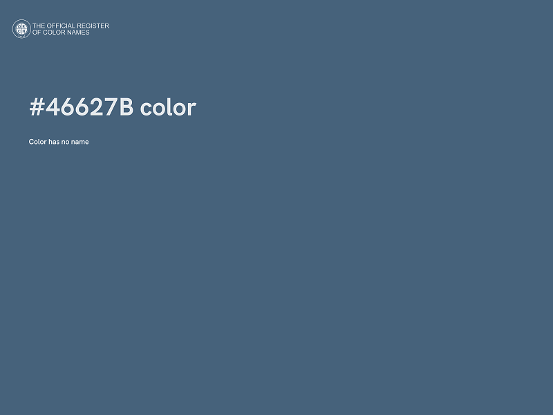 #46627B color image