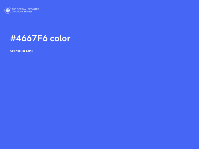 #4667F6 color image