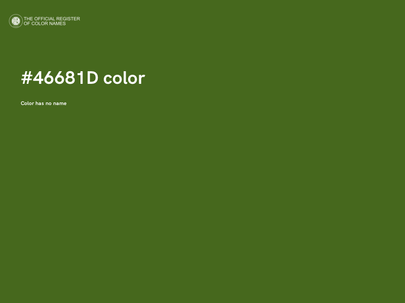 #46681D color image