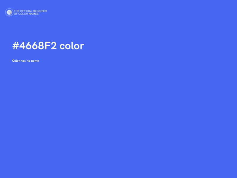 #4668F2 color image