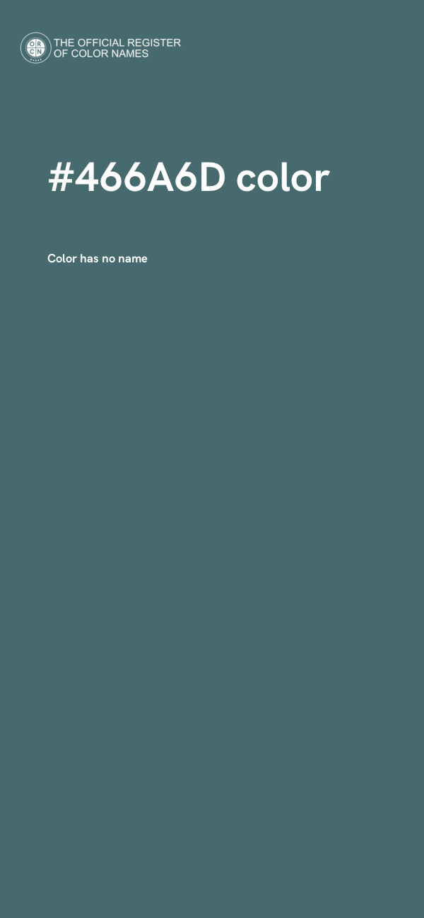 #466A6D color image