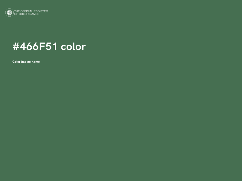 #466F51 color image