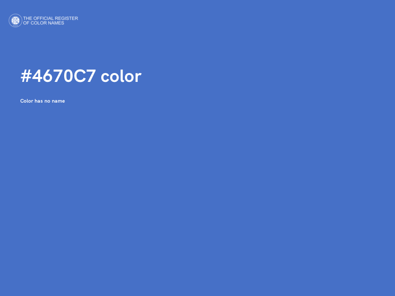 #4670C7 color image