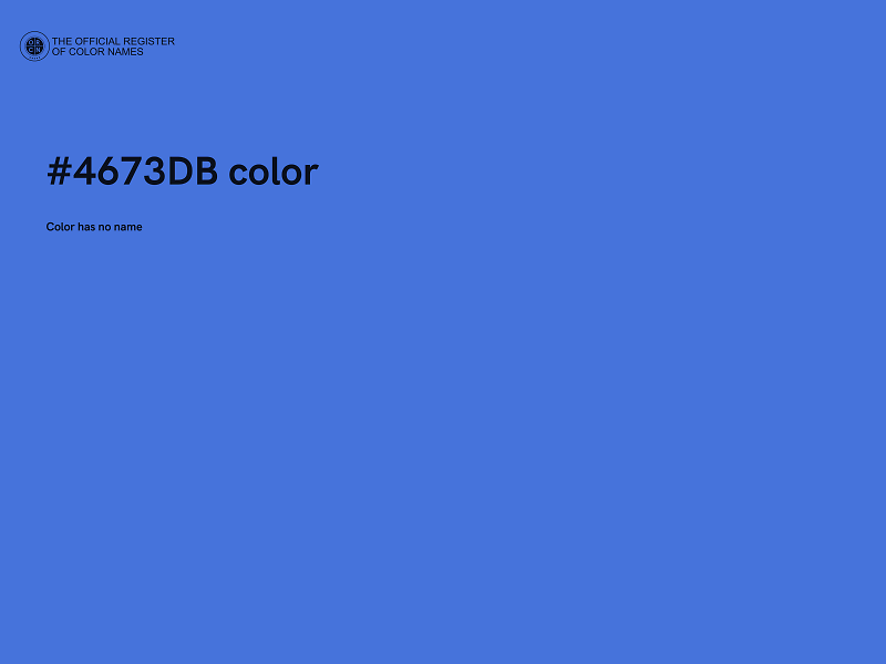 #4673DB color image