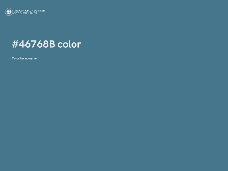 #46768B color image