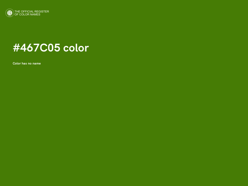 #467C05 color image
