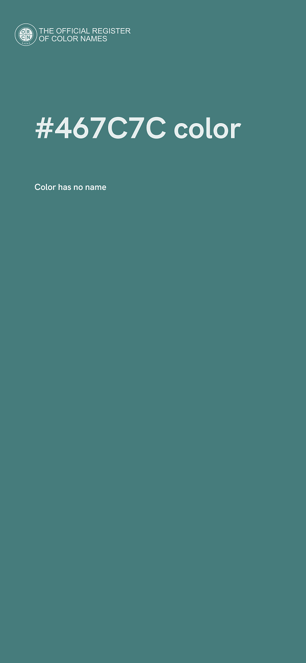 #467C7C color image