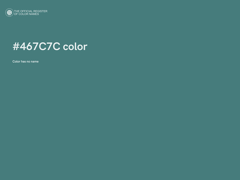 #467C7C color image