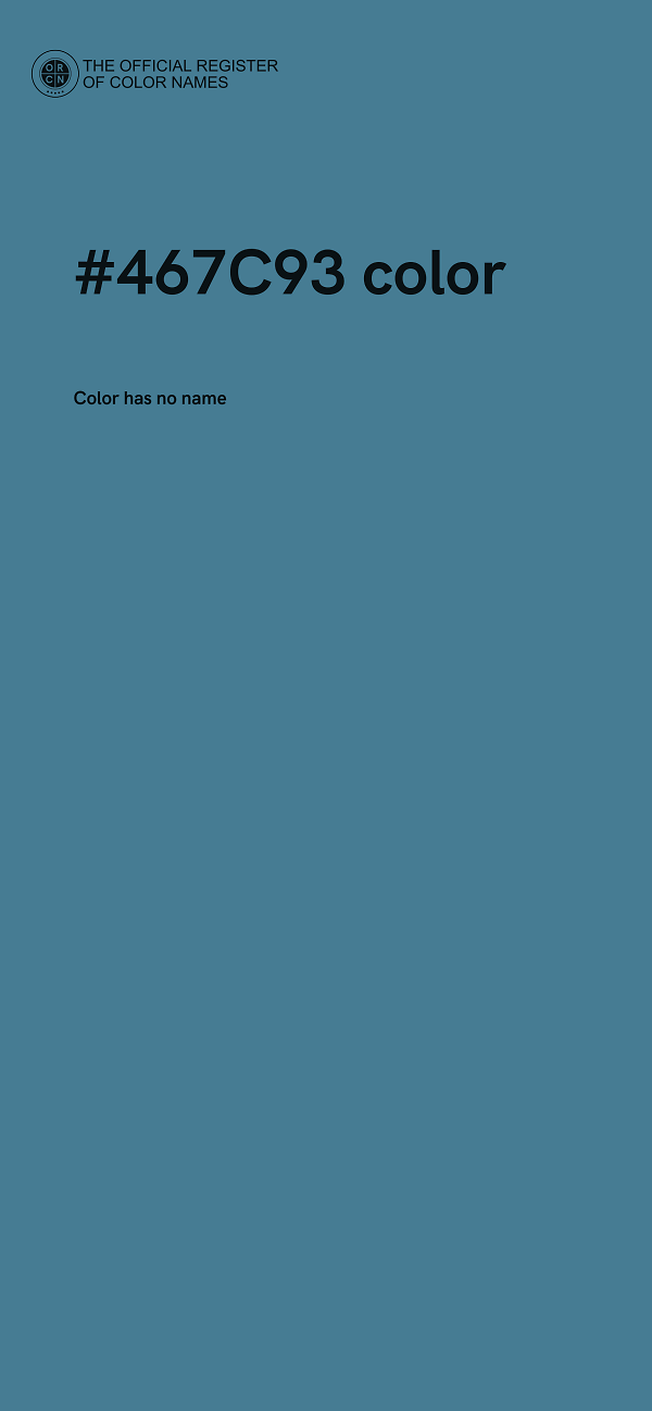 #467C93 color image