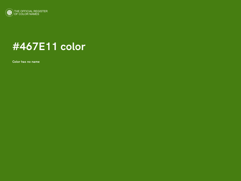#467E11 color image