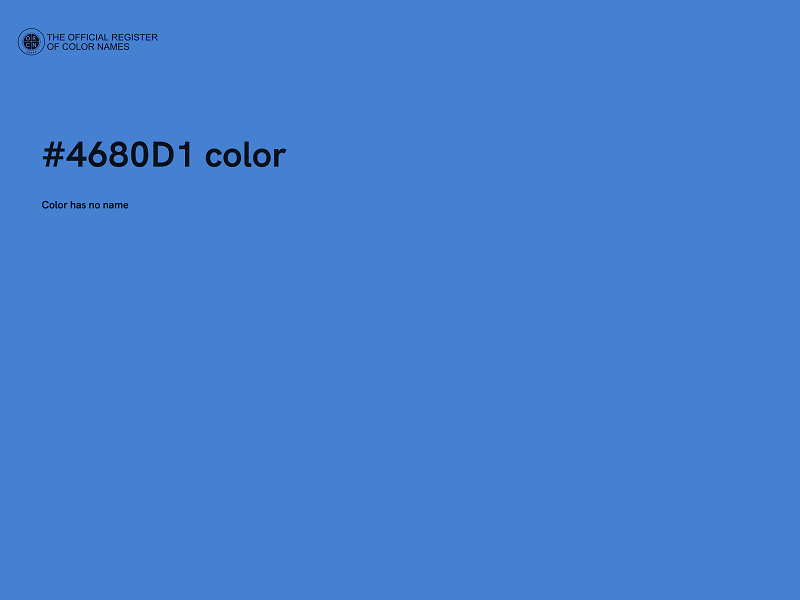 #4680D1 color image