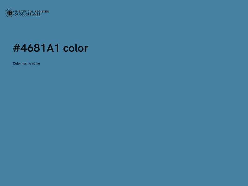 #4681A1 color image