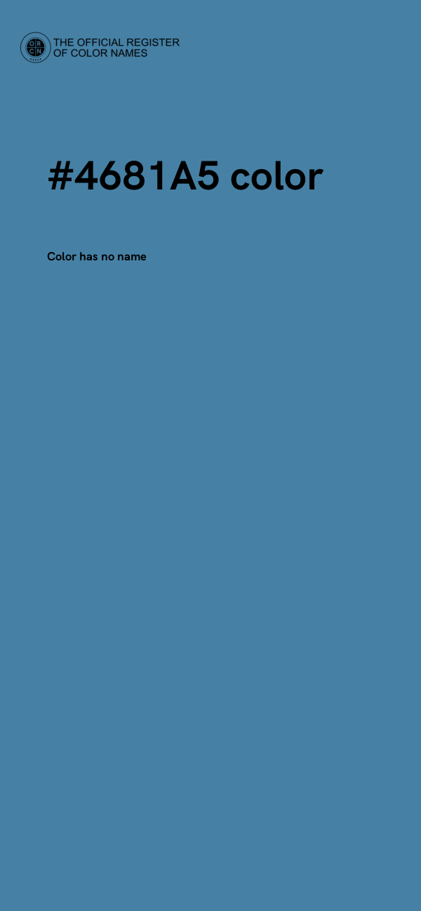 #4681A5 color image