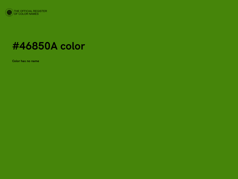#46850A color image