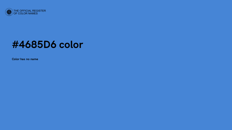 #4685D6 color image