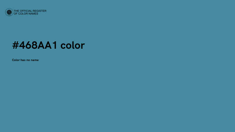 #468AA1 color image