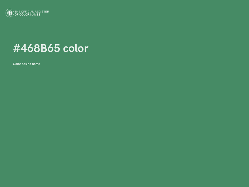 #468B65 color image