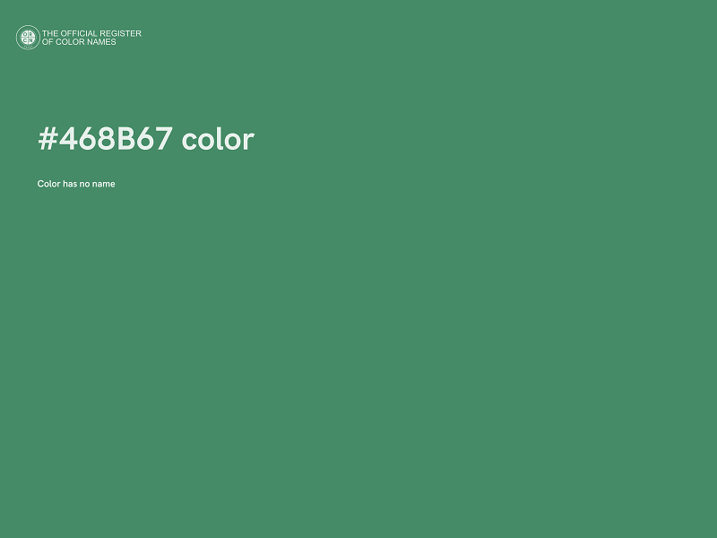 #468B67 color image