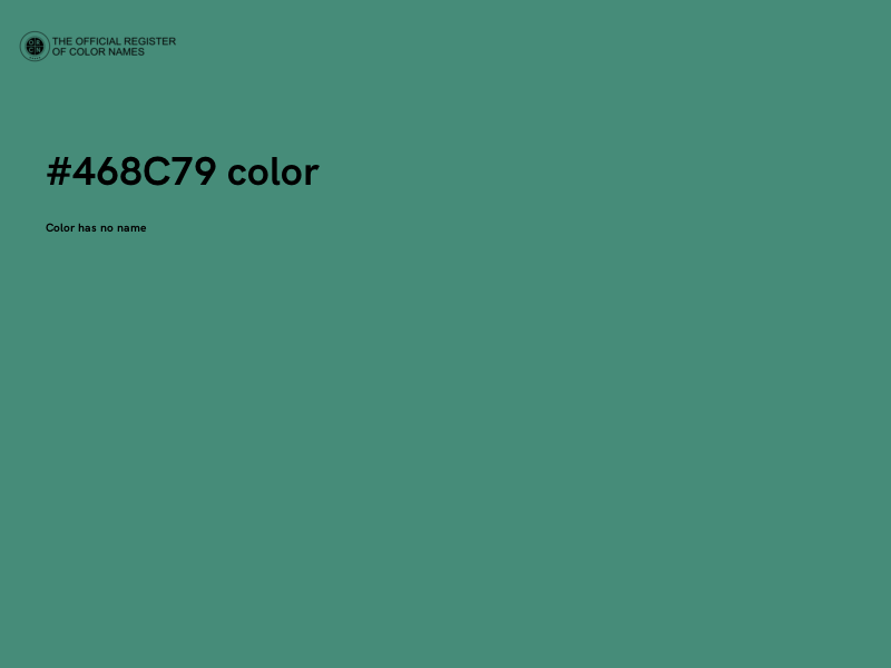 #468C79 color image