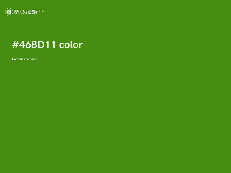 #468D11 color image