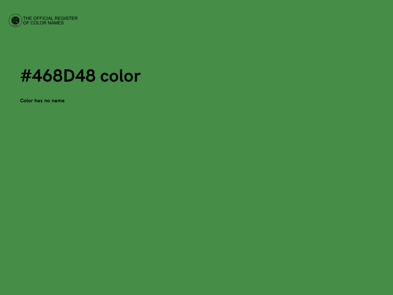 #468D48 color image