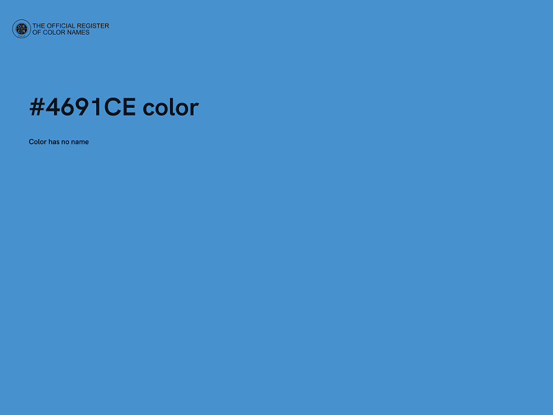 #4691CE color image