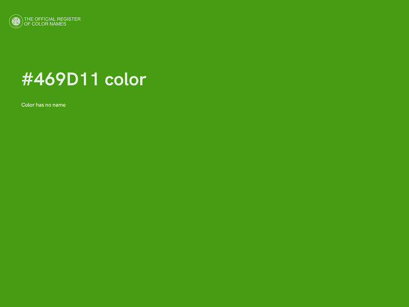 #469D11 color image