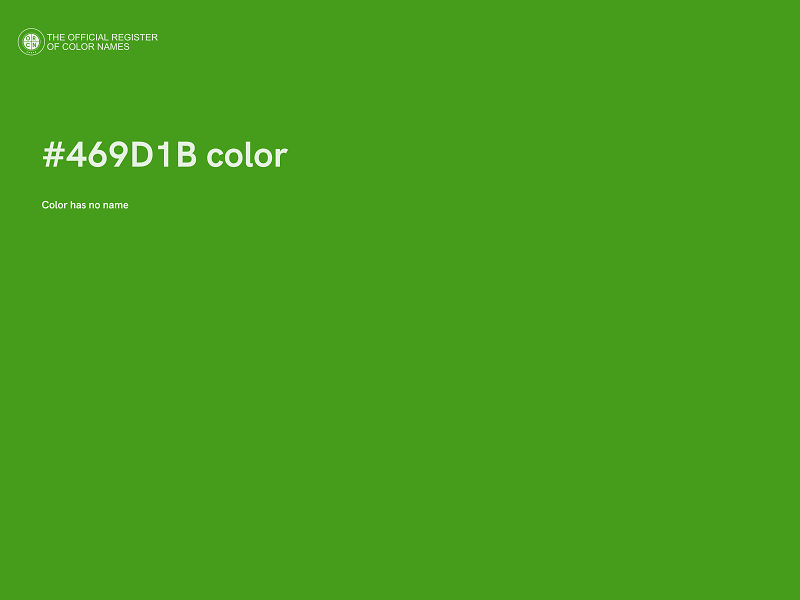 #469D1B color image