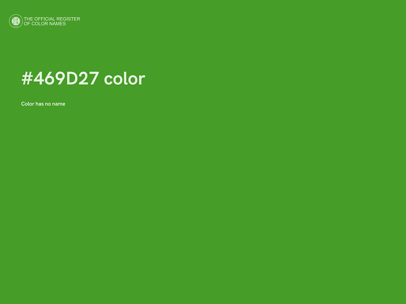 #469D27 color image