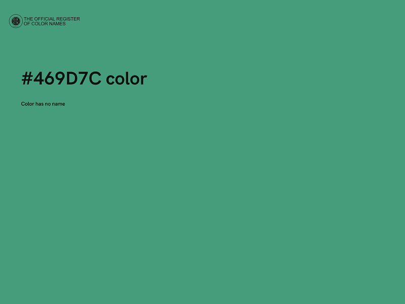 #469D7C color image