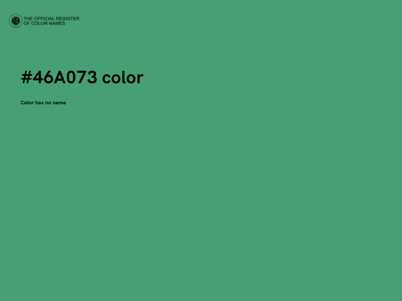 #46A073 color image