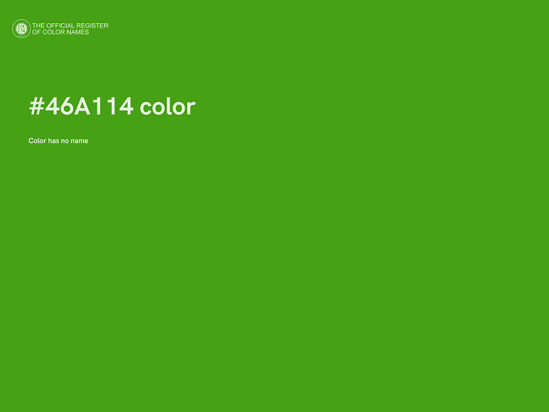 #46A114 color image