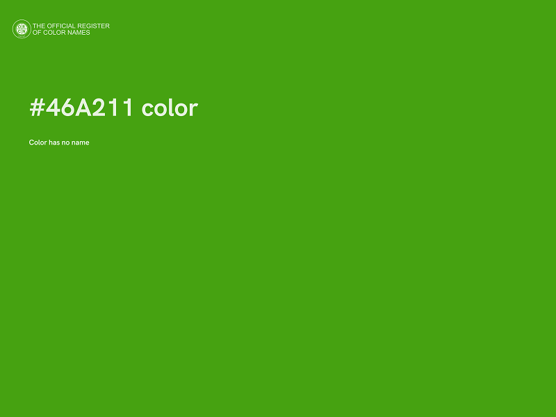 #46A211 color image
