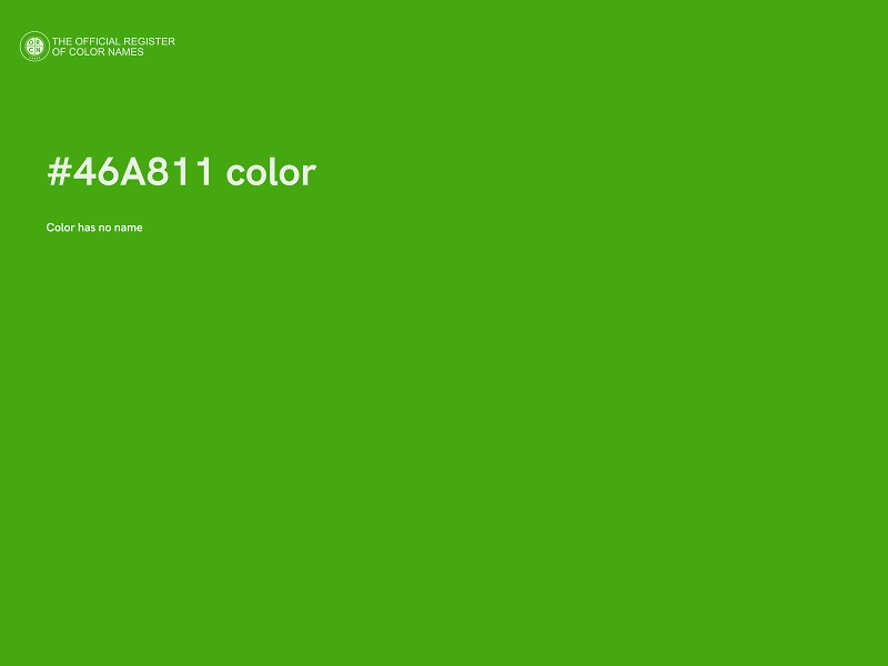 #46A811 color image