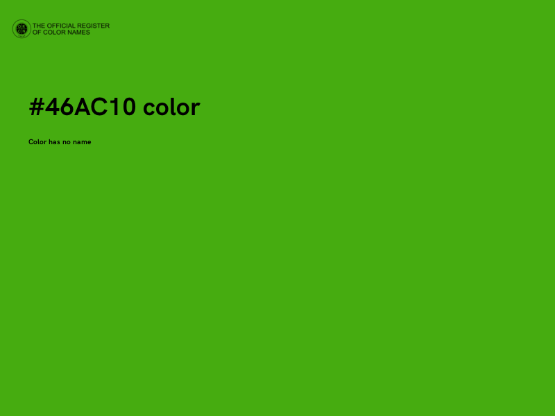 #46AC10 color image