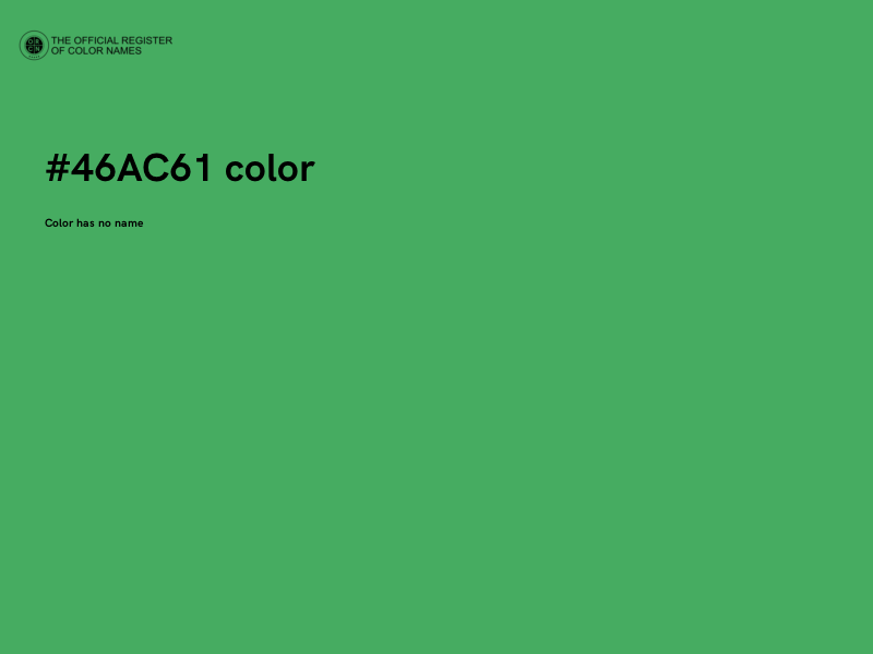 #46AC61 color image