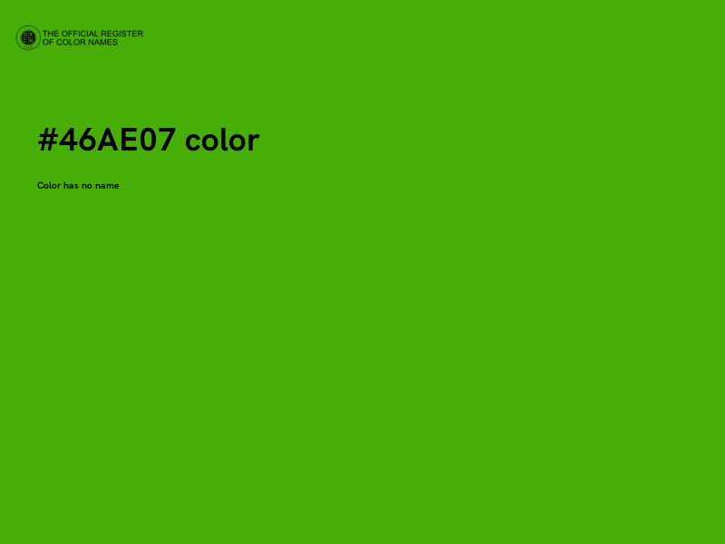 #46AE07 color image