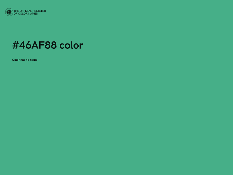 #46AF88 color image