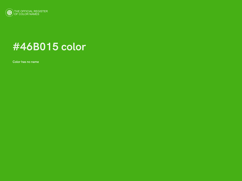 #46B015 color image