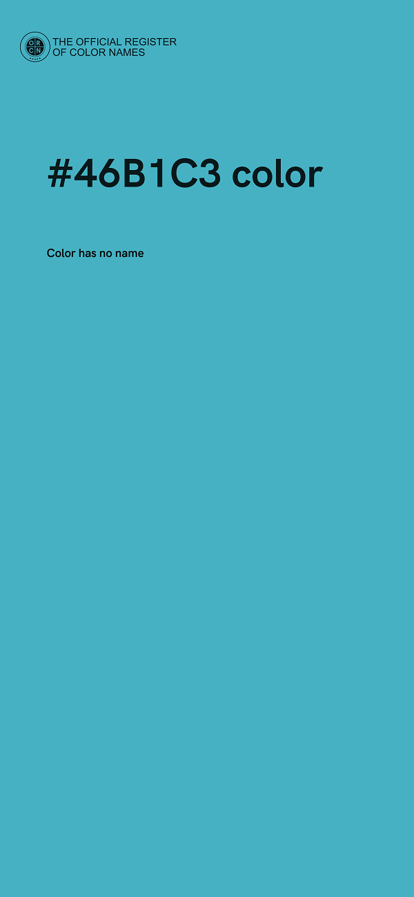 #46B1C3 color image