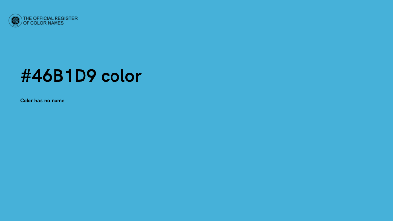 #46B1D9 color image
