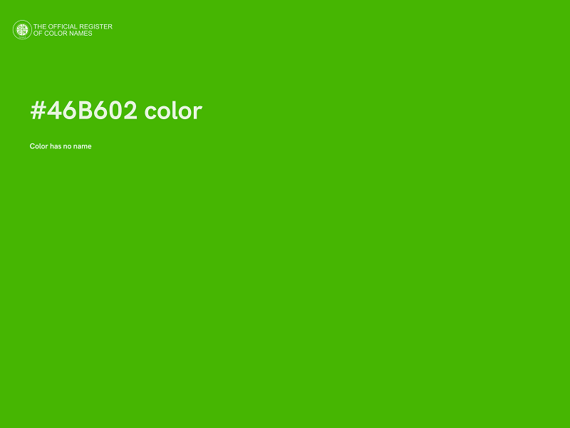#46B602 color image