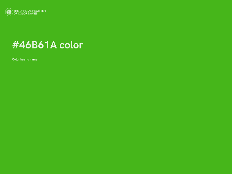 #46B61A color image