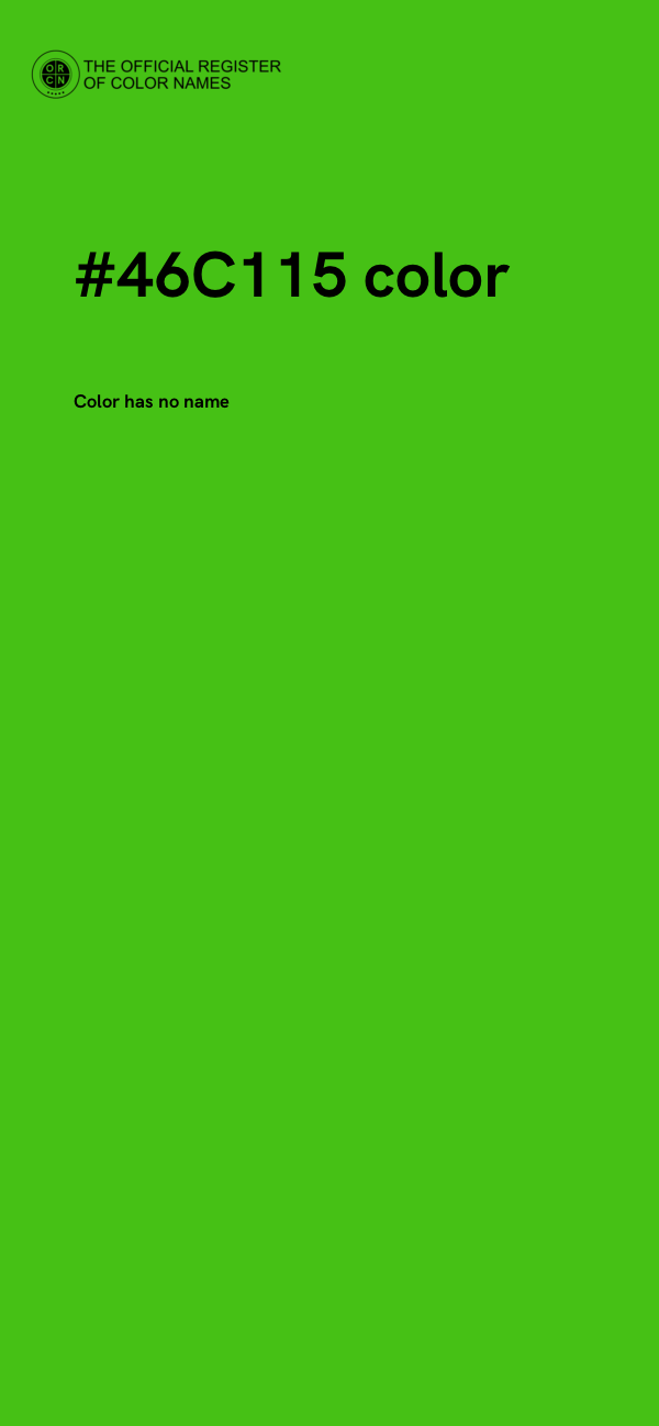 #46C115 color image