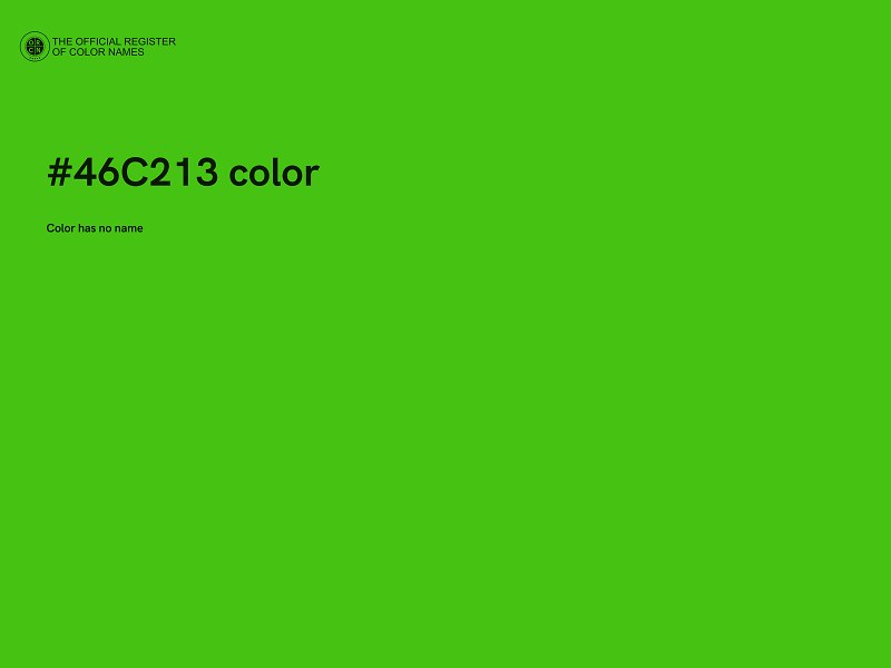 #46C213 color image