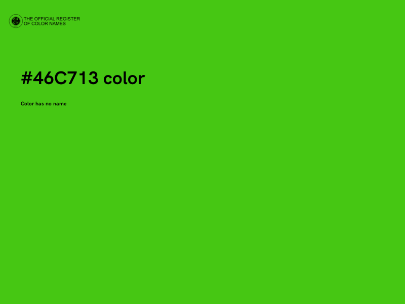 #46C713 color image