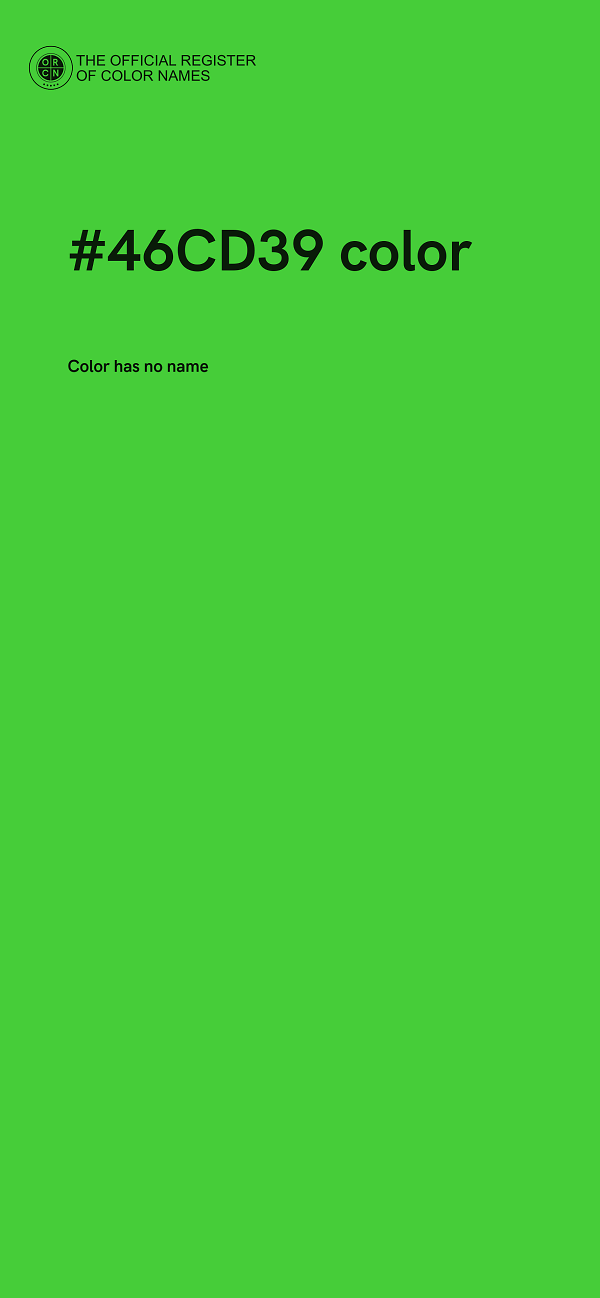 #46CD39 color image