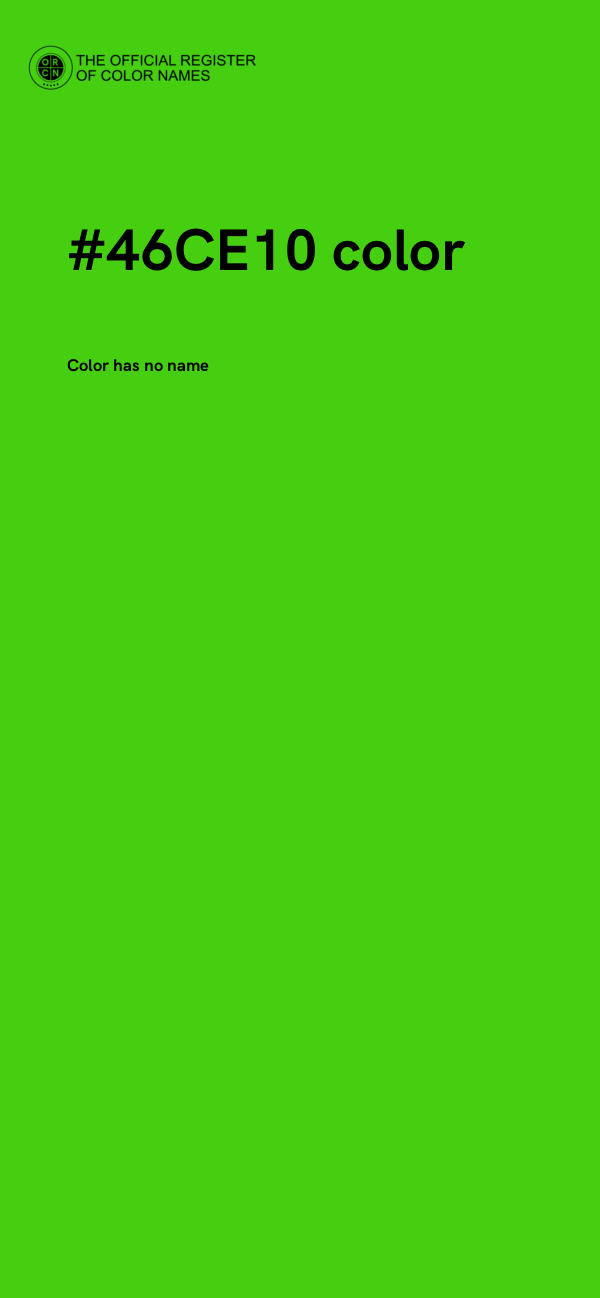#46CE10 color image
