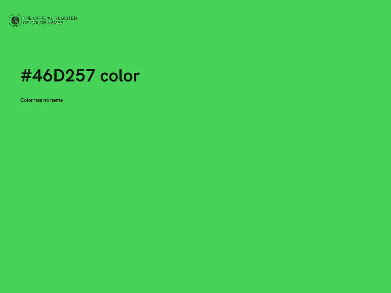 #46D257 color image