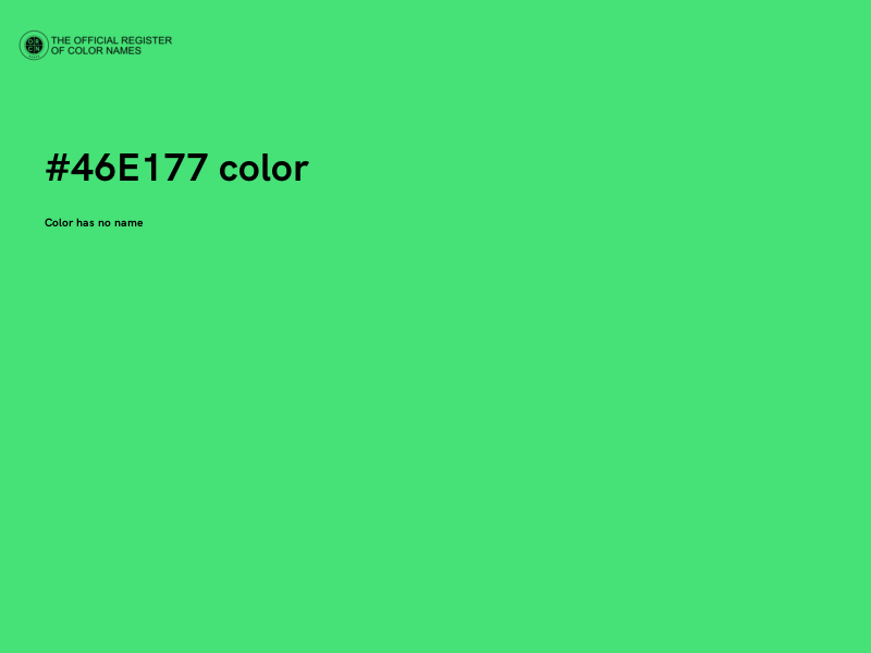 #46E177 color image
